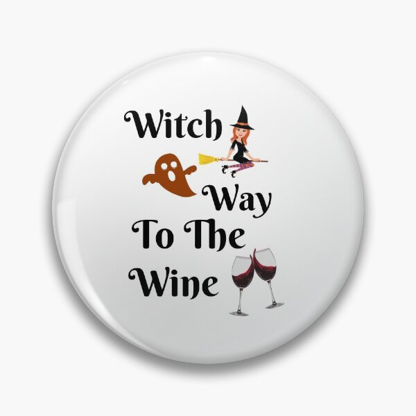 Item preview, Witch Way To The Wine designed and sold by BhavyaBathla.