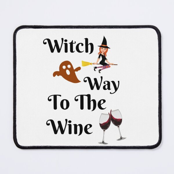 Item preview, Witch Way To The Wine designed and sold by BhavyaBathla.
