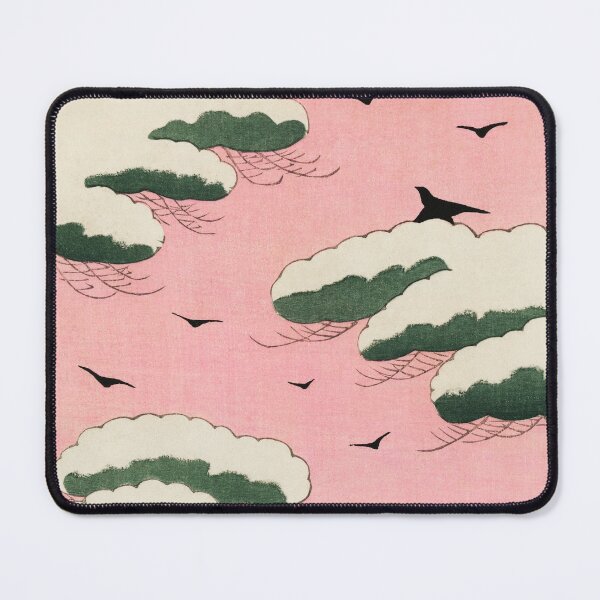 Item preview, Pink Sky - Japanese Kacho-ga Art 1800s designed and sold by pennyandhorse.