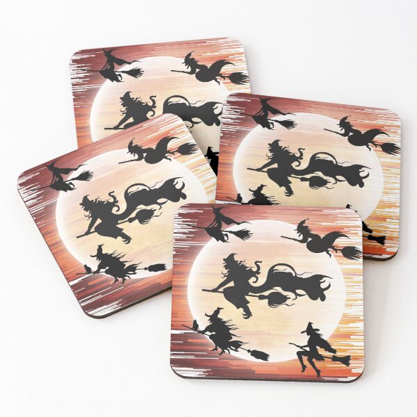 Item preview, Witches in Flight designed and sold by SquirrelCreate.