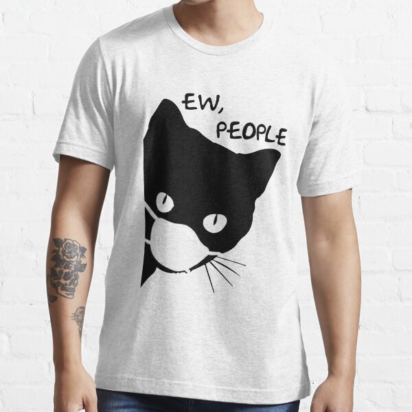 Ew people cat lover t-shirt hipster t-shirts hipster clothing cat lover gifts funny cat t shirts sarcasm t-shirt introvert t shirt gift idea