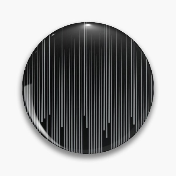 Item preview, Grey and Black Frequency Stripes Line Art Pattern Coordinates w/ Dutch Boy 2022 Popular Color Over The Moon 434-4DB - Colour Trends - Hue designed and sold by ColorOfTheYears.