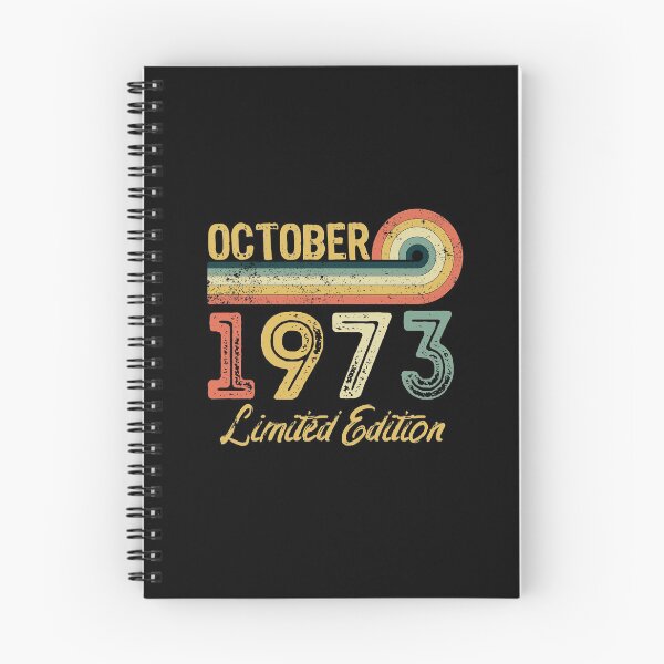 Item preview, Retro Vintage 48th Birthday - Born in October 1973 designed and sold by meedTee.