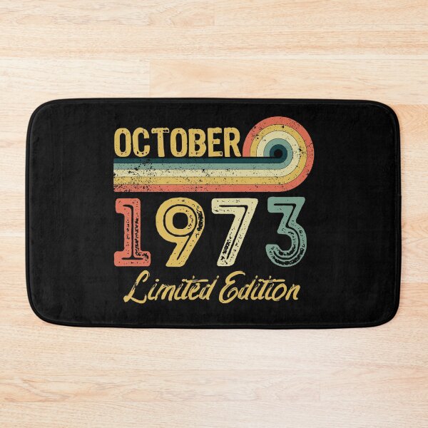 Item preview, Retro Vintage 48th Birthday - Born in October 1973 designed and sold by meedTee.