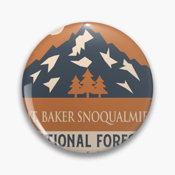Item preview, Mt. Baker snoqualmie national forest designed and sold by Nature-mark.