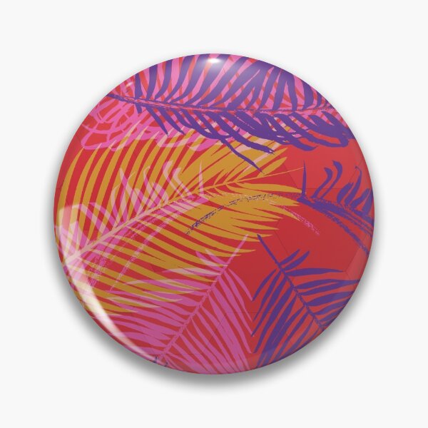 Item preview, Colorful palm leaf pattern  designed and sold by MakitoDesign.