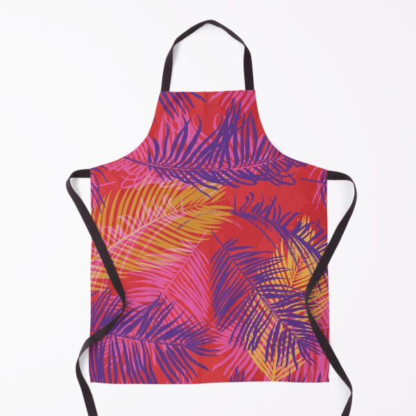 Item preview, Colorful palm leaf pattern designed and sold by MakitoDesign.