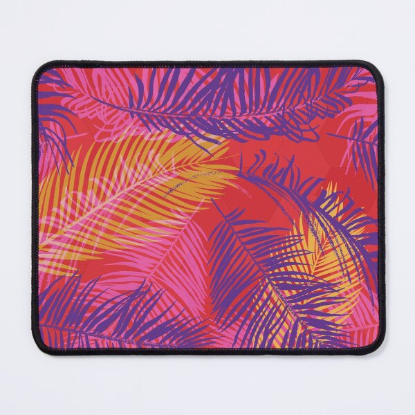 Item preview, Colorful palm leaf pattern designed and sold by MakitoDesign.
