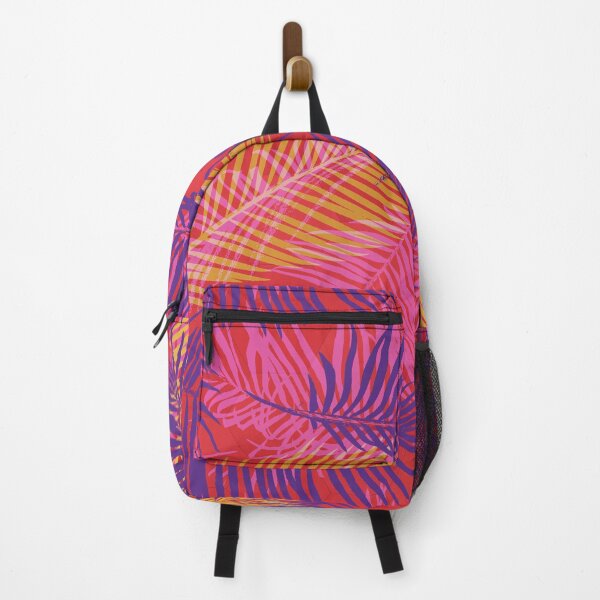Item preview, Colorful palm leaf pattern  designed and sold by MakitoDesign.