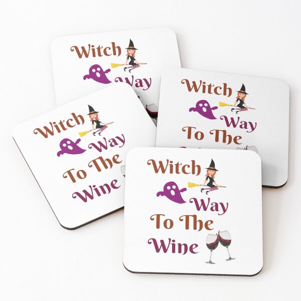Item preview,  Witch Way To The Wine designed and sold by BhavyaBathla.