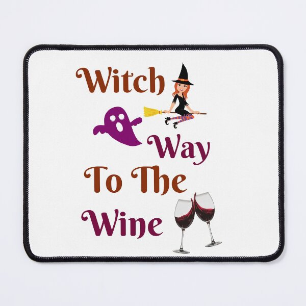 Item preview, Witch Way To The Wine designed and sold by BhavyaBathla.