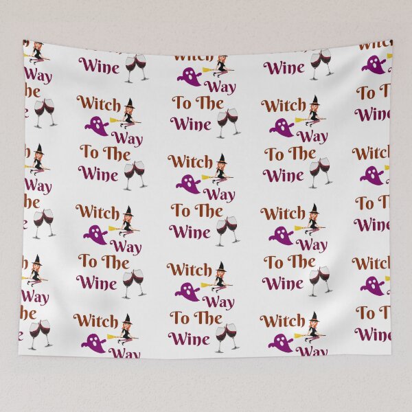 Item preview,  Witch Way To The Wine designed and sold by BhavyaBathla.