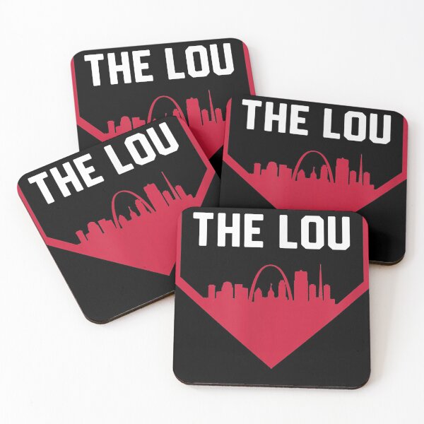 Item preview, The Lou Cool St. Louis Baseball Home Skyline designed and sold by cristgilbe.
