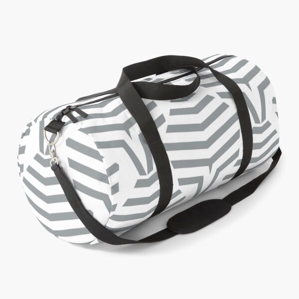 Item preview, Grey and White Geometric Stripe Shape Pattern Coordinates w/ Dutch Boy 2022 Popular Color Over The Moon 434-4DB - Colour Trends - Hue designed and sold by ColorOfTheYears.