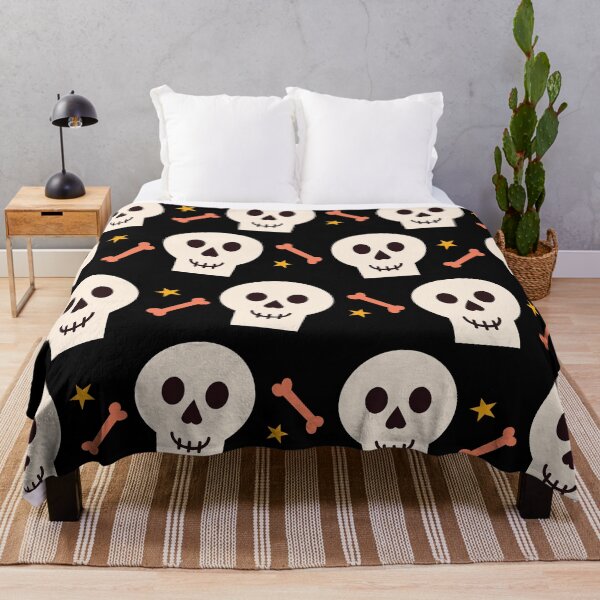 Item preview, skulls pattern-halloween this witch can be bribed with chocolate designed and sold by Harshler-Art.
