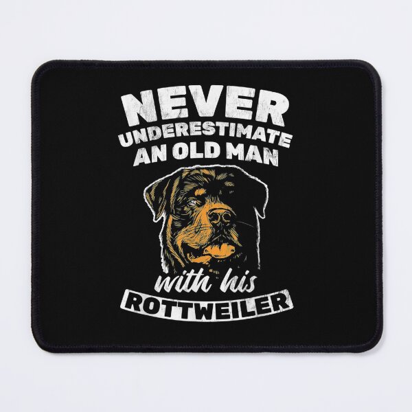 Item preview, Mens Never Underestimate Old Man With Rottweiler Rottie Rott Pet   designed and sold by joh1zwfkristy.