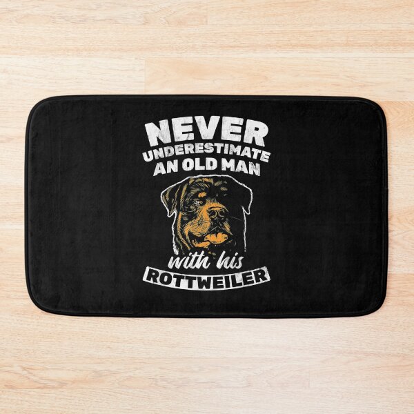 Item preview, Mens Never Underestimate Old Man With Rottweiler Rottie Rott Pet   designed and sold by joh1zwfkristy.