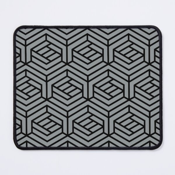 Item preview, Grey and Black Modern Cube Shape Pattern Coordinates w/ Dutch Boy 2022 Popular Color Over The Moon 434-4DB - Colour Trends - Hue designed and sold by ColorOfTheYears.