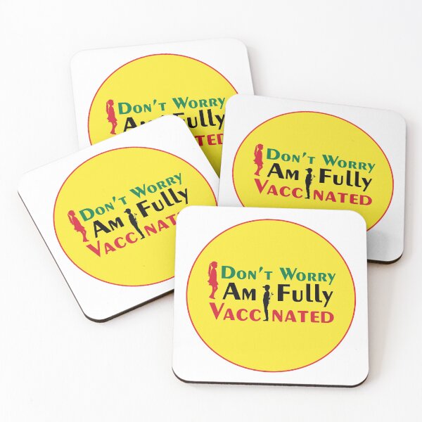 Item preview, Don't worry I am fully vaccinated (Female Version) designed and sold by Asnaf--Graphics.