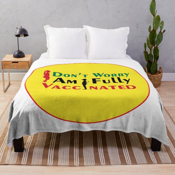 Item preview, Don't worry I am fully vaccinated (Female Version) designed and sold by Asnaf--Graphics.