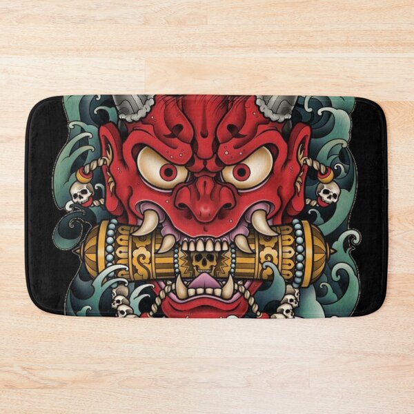 Item preview, Oni Mask Japanese Culture Art M ByTe designed and sold by Bubu World.