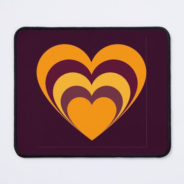 Item preview, Autumn color shift heart - burgundy designed and sold by Annka47.