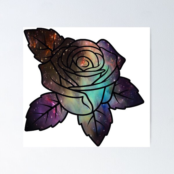 Item preview, Galaxy Rose designed and sold by sprayrainbow.