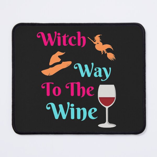 Item preview, Witch Way To The Wine designed and sold by BhavyaBathla.