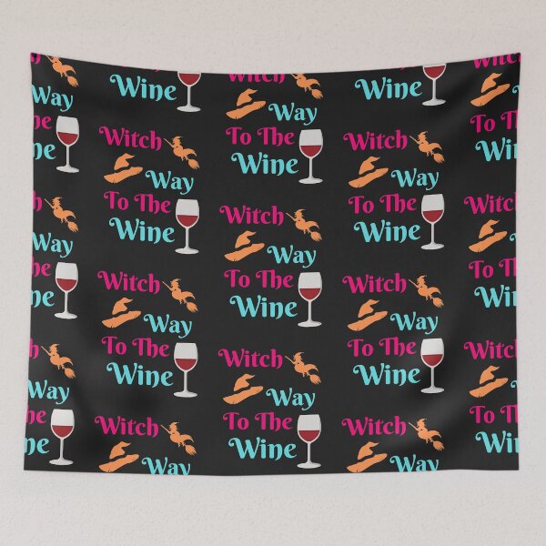 Item preview,  Witch Way To The Wine designed and sold by BhavyaBathla.