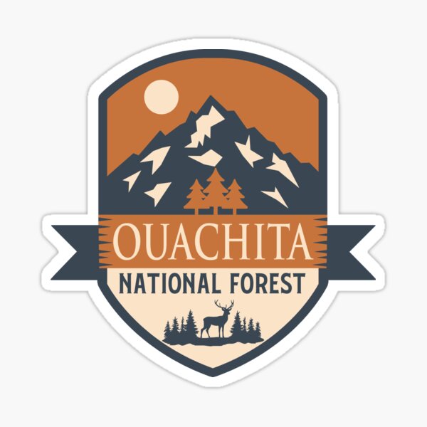 Ouachita national forest Sticker