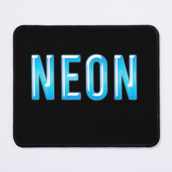 Item preview, Neon abstract blacklight glowing text  - Blue neon sign designed and sold by Long Exposure.