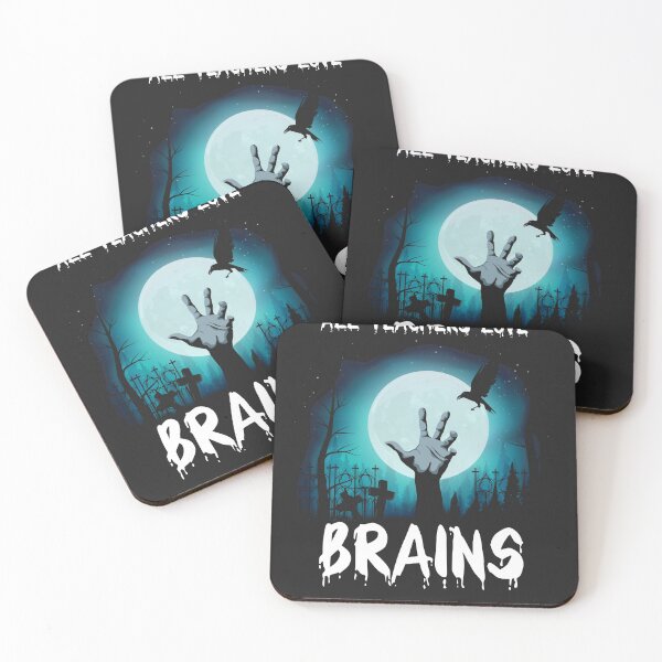 Item preview, All Teachers Love Brains Halloween Moon Halloween  designed and sold by SANTI236.