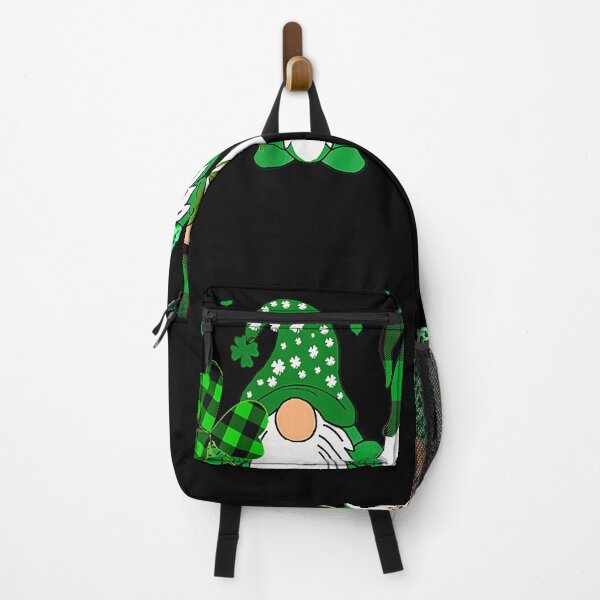 Item preview, Three Gnomes Holding Shamrock Leopard Plaid St Patrick's Day designed and sold by cristgilbe.