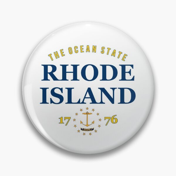 Item preview, Rhode Island Pride State Flag Native Ocean State  designed and sold by The Junto Shop.