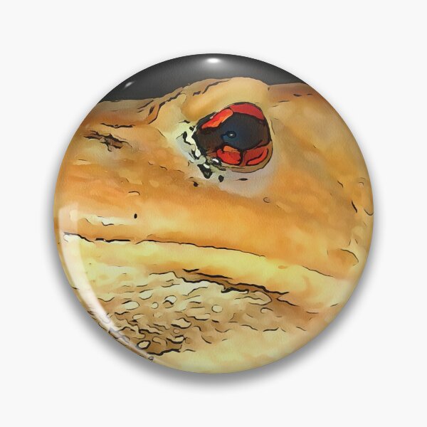 Item preview, Toad With Philosophical Disposition Acrylic Painting designed and sold by taiche.