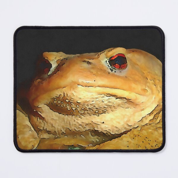 Item preview, Toad With Philosophical Disposition Acrylic Painting designed and sold by taiche.