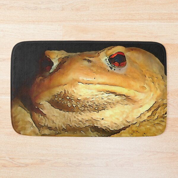 Item preview, Toad With Philosophical Disposition Acrylic Painting designed and sold by taiche.