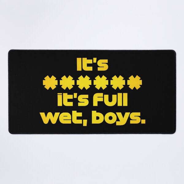 Item preview, It's Full Wet, Boys. - NOR. Radio Voice Russian GP 2021 (Orange/Black BG) designed and sold by FilipeFerreira.