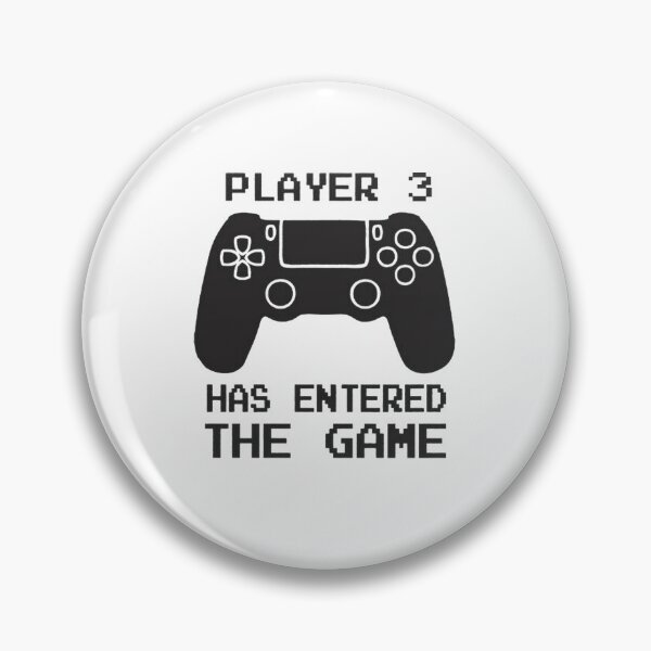 Item preview, PLAYER 3 HAS ENTERED THE GAME BABYGROW FUNNY GIFT designed and sold by Boum04.