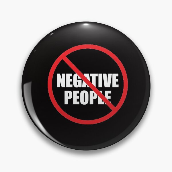 Item preview, No Negative People designed and sold by FiaFiaPress.