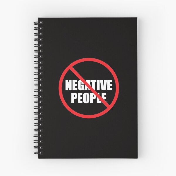 Item preview, No Negative People designed and sold by FiaFiaPress.