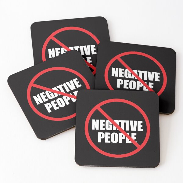 Item preview, No Negative People designed and sold by FiaFiaPress.