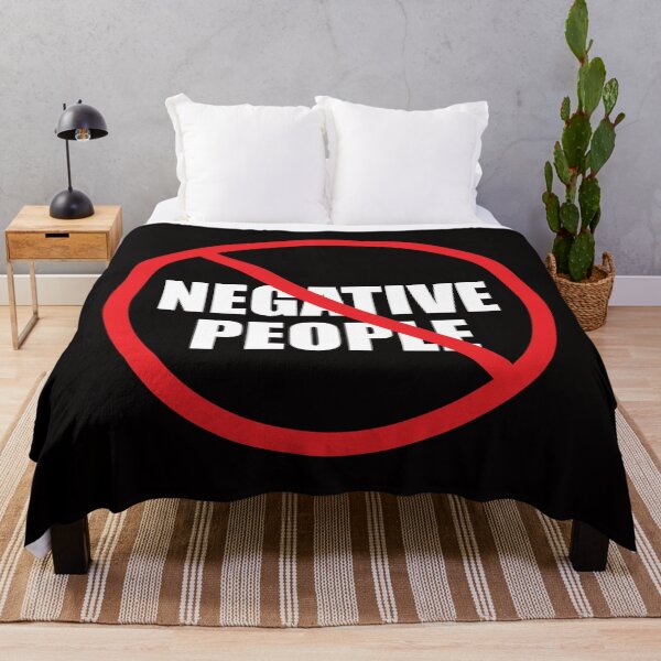 Item preview, No Negative People designed and sold by FiaFiaPress.
