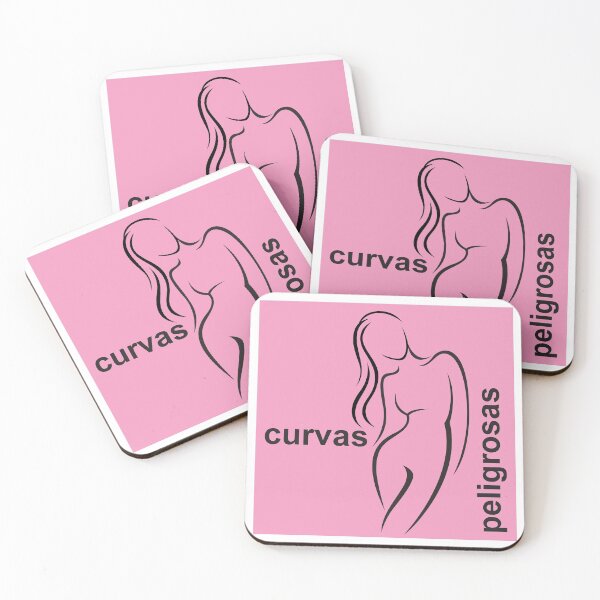 Item preview, Curvas Peligrosas - Curvas peligrosas - Silueta femenina designed and sold by BlueImage.