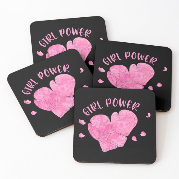 Item preview, Girl Power Pink Boxing Gloves - Flowers designed and sold by Stepingston.