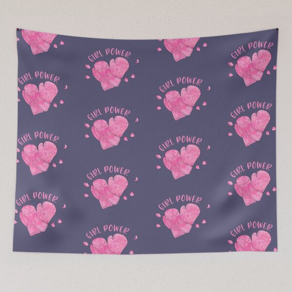 Item preview, Girl Power Pink Boxing Gloves - Flowers designed and sold by Stepingston.