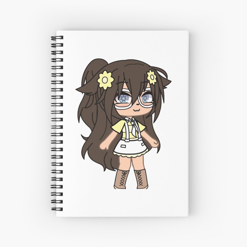 Cookie Gacha Life Spiral Notebook Ruled Line 