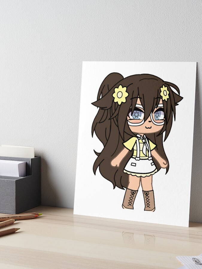 Gacha Life - Cute Gacha Girl -  Art Board Print for Sale by CrazyForDolls