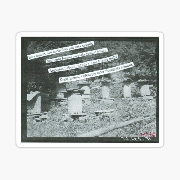 Georgics IV (Beehives) Sticker
