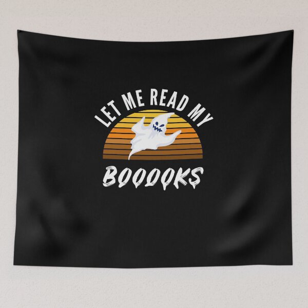 Item preview, Booooks Ghost Reading Halloween designed and sold by Club7Studios.
